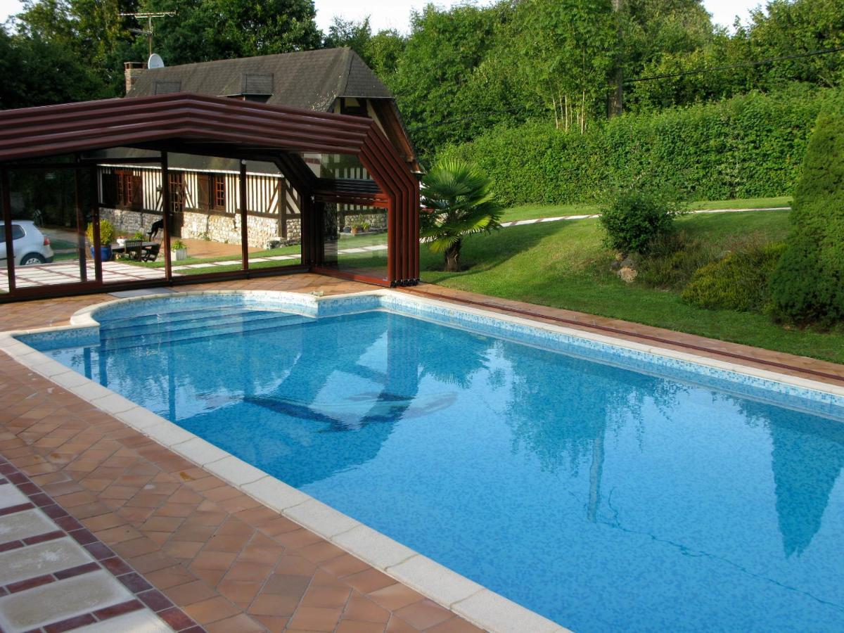 Maison Avec Piscine A Honfleur Villa Genneville ภายนอก รูปภาพ